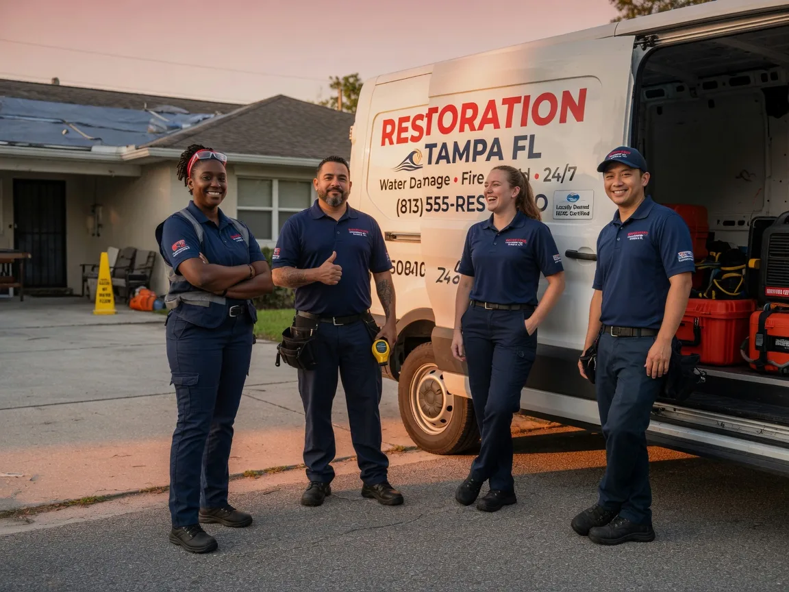 Water Damage Restoration company in Brocket, ND